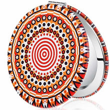 Load image into Gallery viewer, Boho Mini Purse Mirror