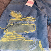 Load image into Gallery viewer, Lemon Drop Jean Shorts
