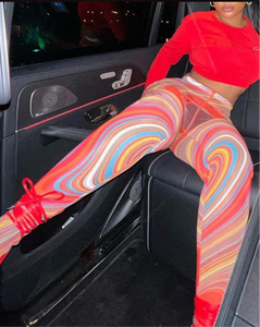 Disco Mesh Pants
