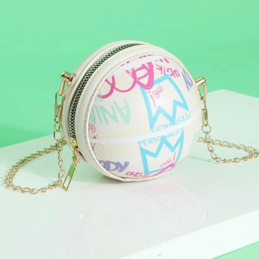 Mini Queen Graffiti Ball Bag