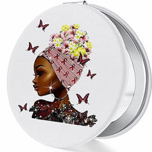 Load image into Gallery viewer, Black Girl Magic Mini Purse Mirror
