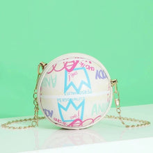 Load image into Gallery viewer, Mini Queen Graffiti Ball Bag
