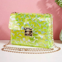 Load image into Gallery viewer, Glitter Jelly Chain Bag
